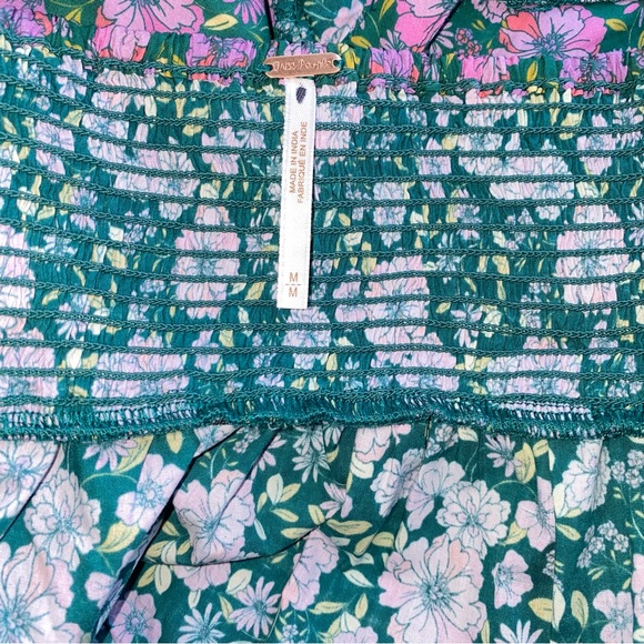 FREE PEOPLE Lyla Halter Tunic Green Balsam SZ M NEW WITH TAGS!! - Picture 4 of 8